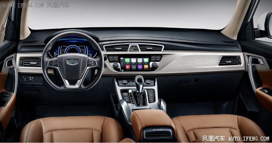 吉利博越细节官图.内饰精致配置人性化