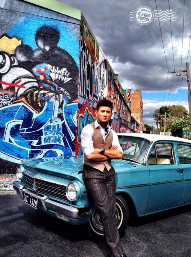 自驾|气质美女与霍顿老爷车的一次亲密接触