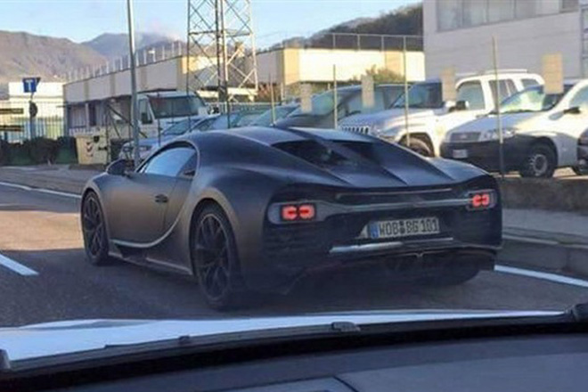 布加迪Chiron预告图曝光 威航继任者诞生