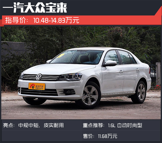 年底买车帮你选.十万元经济型合资家轿