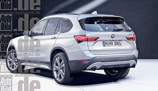 或2017年亮相 新一代宝马X3效果图曝光