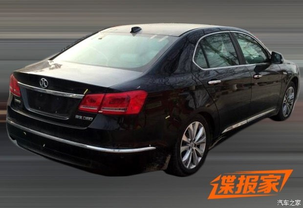 或2016年底推出 北汽绅宝D80 EV实车图