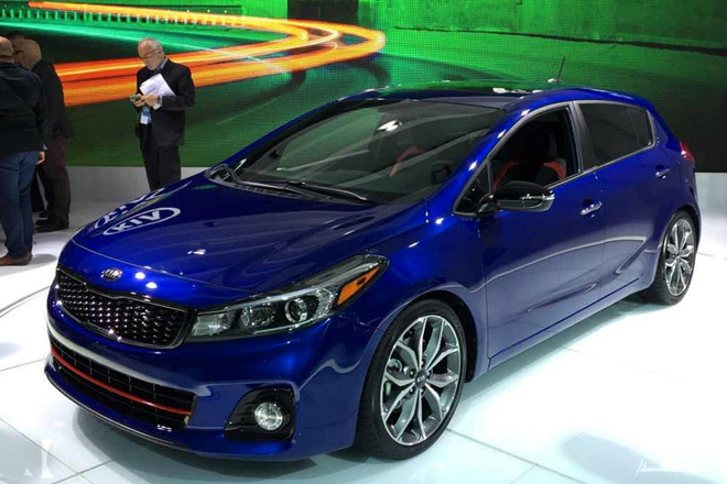 2016北美车展：起亚新款K3两厢版发布