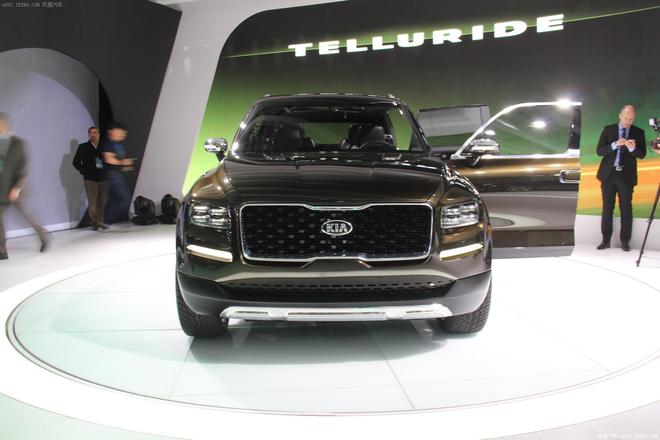起亚Telluride概念车亮相2016北美车展
