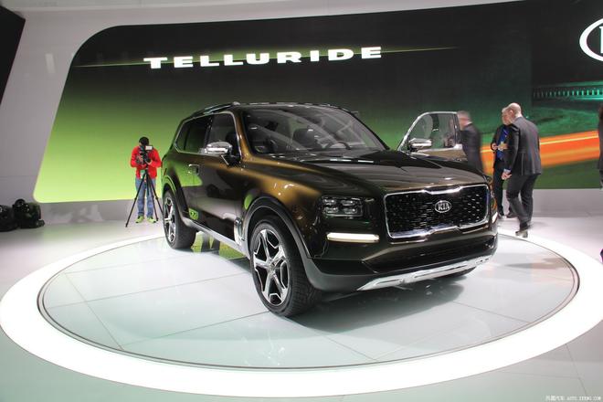起亚Telluride概念车亮相2016北美车展