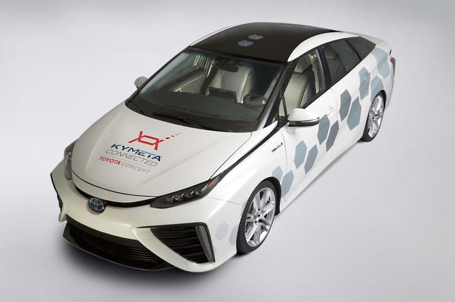 基于Mirai研发 丰田高科技概念车亮相北美