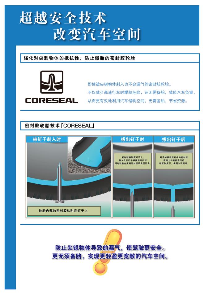 密封胶轮胎技术