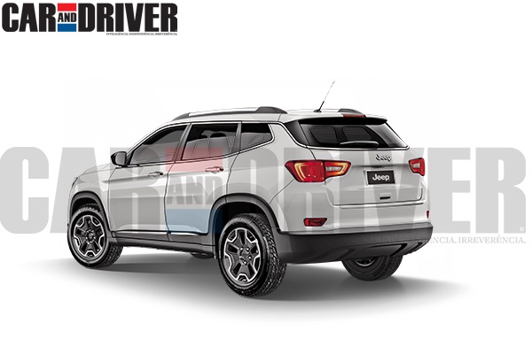 Jeep C-SUV Rendering - 2