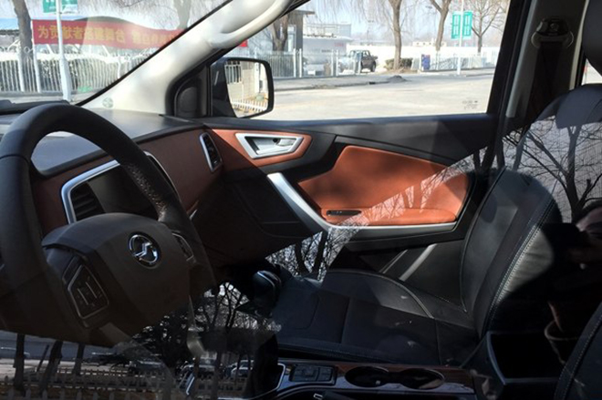 下半年上市 中兴全新皮卡内饰谍照曝光