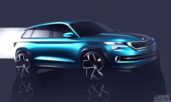斯柯达全新中型SUV挑战现代胜达 价格曝光