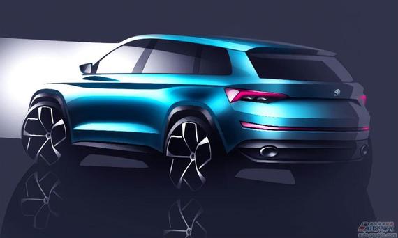 斯柯达全新中型SUV挑战现代胜达 价格曝光