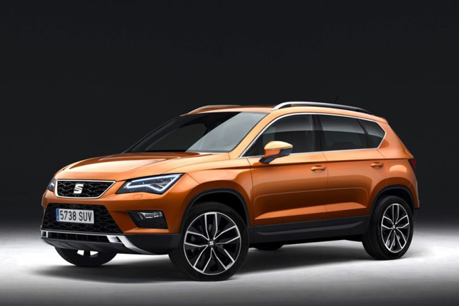 首款SUV/3月首发 西雅特Ateca官图发布