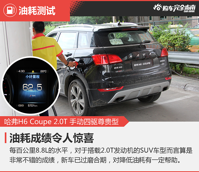 好车排行榜 2.0T自主SUV 谁才是节油王