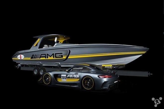 帅爆了！奔驰跨界推出SD GT3赛艇