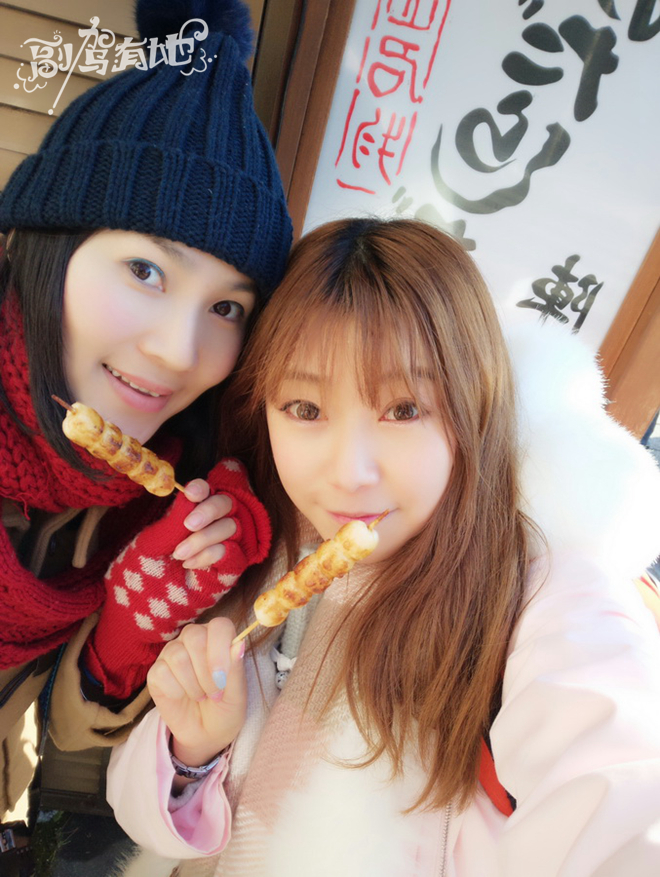 俩甜美妹子深度游日本 当心被迷倒哦