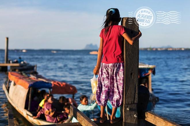 自驾|仙本那水上贫民窟 孩子们的游戏乐园