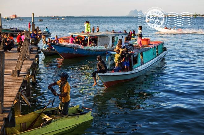 自驾|仙本那水上贫民窟 孩子们的游戏乐园
