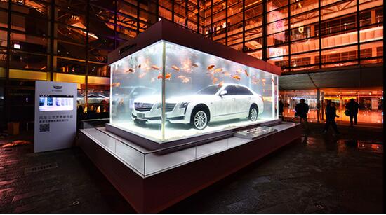 凯迪拉克CT6年年有“鱼”亮相上海新天地