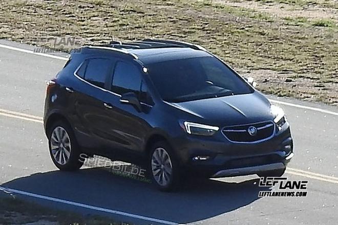 别克家族前脸 新款昂科拉谍照首曝光