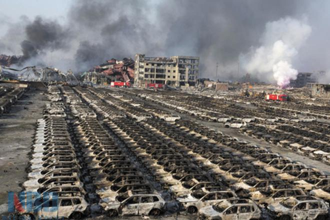 天津爆炸受损车入市:便宜20万无发票无售后 