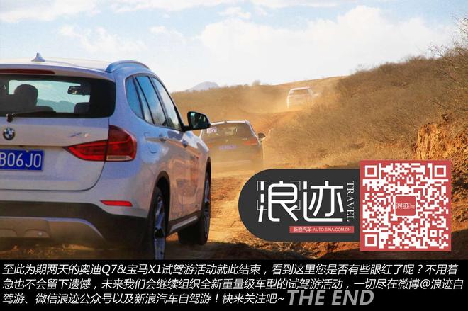 长途畅快试驾游 全新奥迪Q7 宝马X1全体验