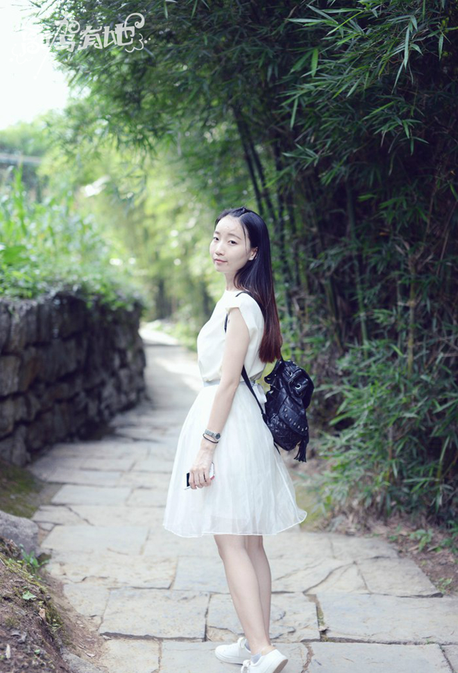 寻找黄姚古镇的宁静 清纯女生盛夏游