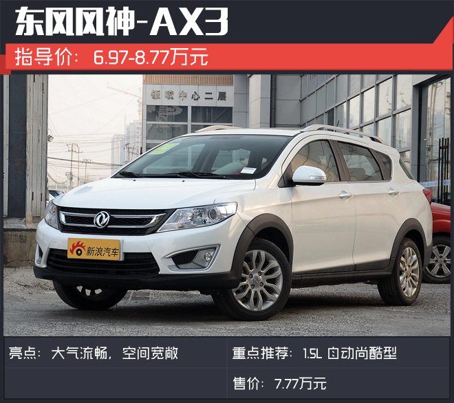 小而精致.这些7万多小型SUV质量有保证