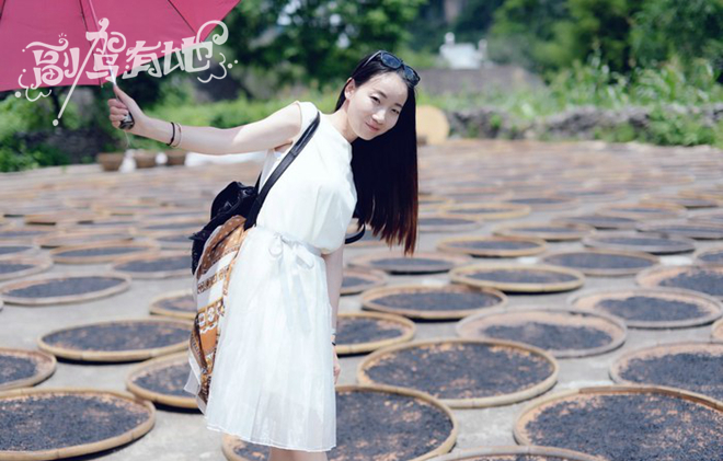 寻找黄姚古镇的宁静 清纯女生盛夏游