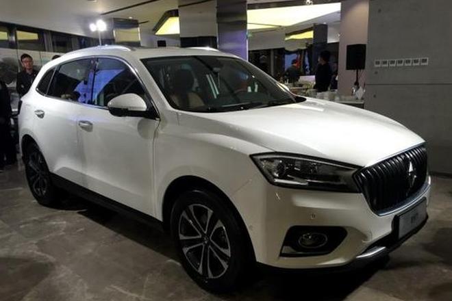 宝沃BX7实车正式亮相 战略规划发布