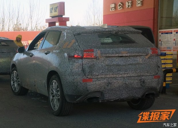 主打运动风格 哈弗全新SUV路试谍照曝光