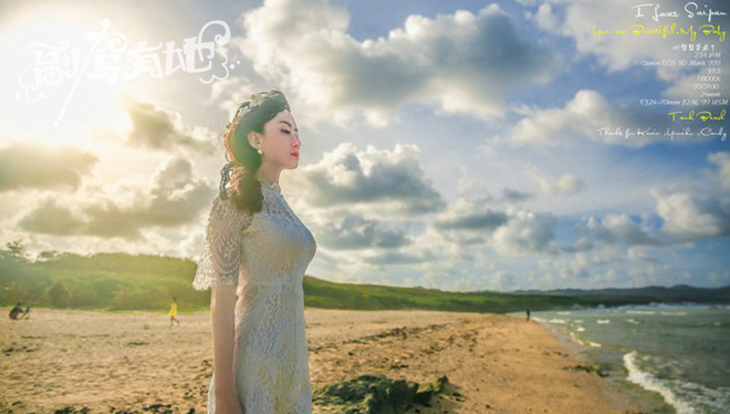 白天拍写真集 晚上和美女一起享受SPA