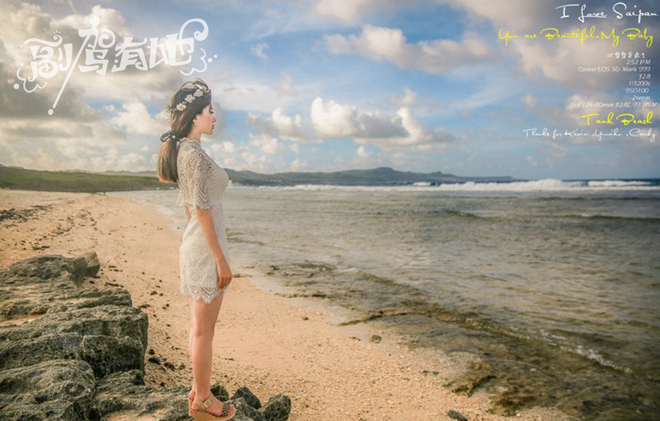 白天拍写真集 晚上和美女一起享受SPA