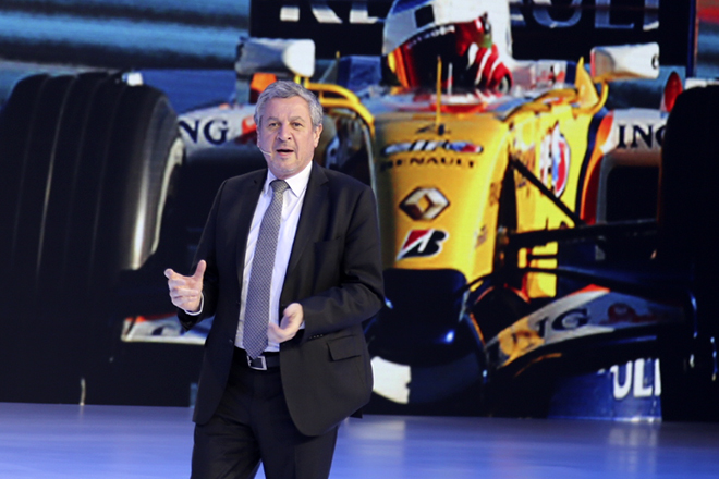 雷诺高级副总裁、东风雷诺汽车有限公司总裁 达业先生 亲临现场