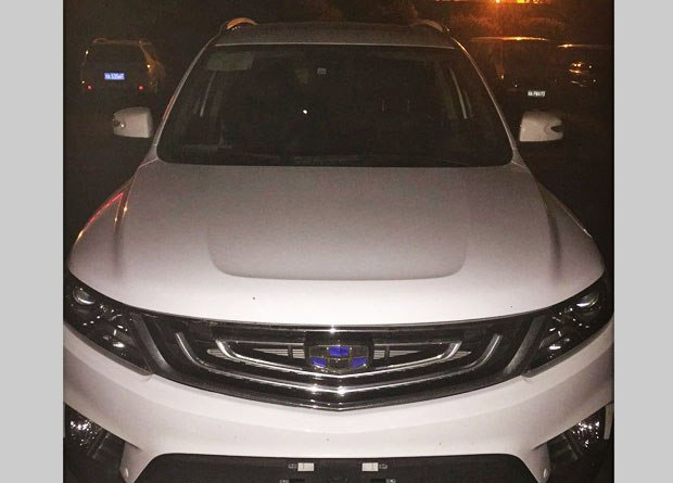 或更名豪情X6 吉利新款GX7实车曝光