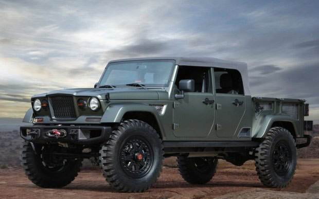 沿袭概念车设计 曝Jeep皮卡车型信息
