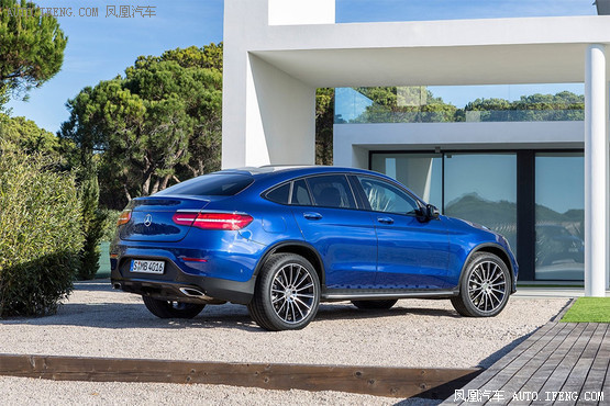 奔驰GLC Coupe官图 纽约车展将发布