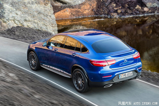 奔驰GLC Coupe官图 纽约车展将发布