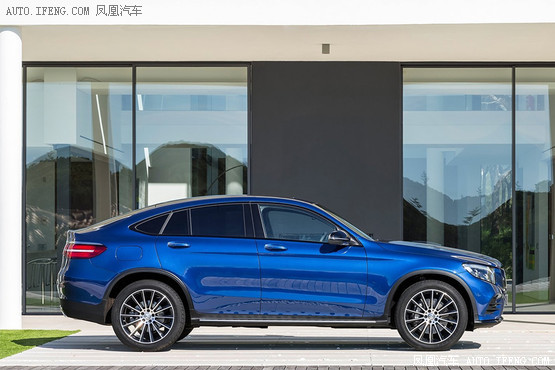 奔驰GLC Coupe官图 纽约车展将发布