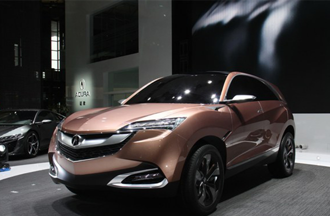 此前讴歌发布的SUV-X概念车