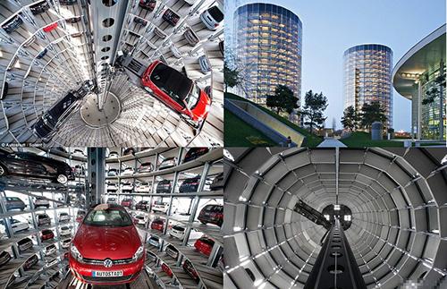 看看德国的自动停车场！一个大写的牛！