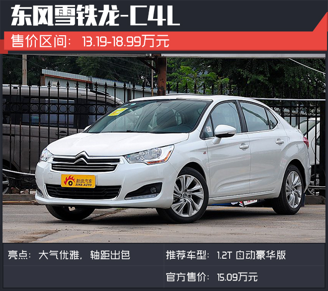 15万是个坎.家用中级车该怎么选