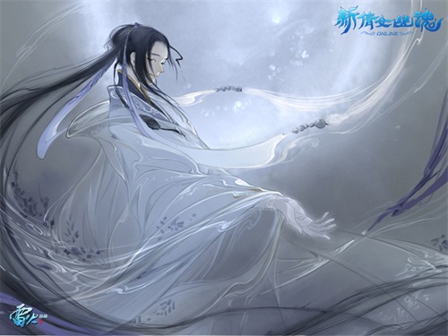 月下的身影，是相遇还是离别？