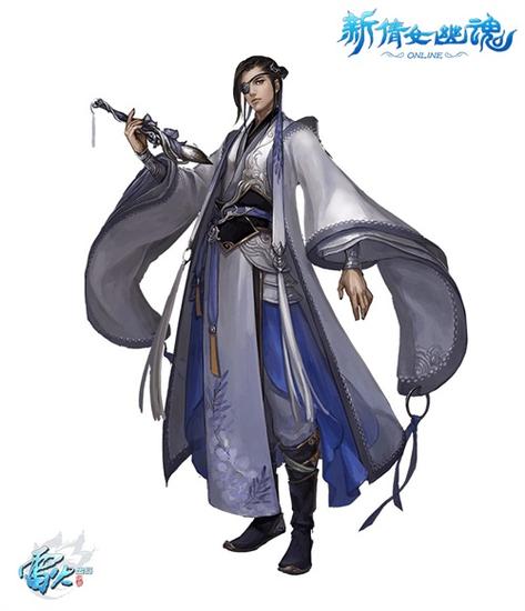 衣袂飘飘的“公子景”陌上人如玉，公子世无双。