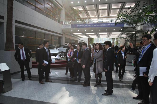 参观现代汽车总部