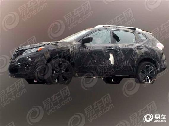 外观将小调整 日产新款奇骏国内谍照