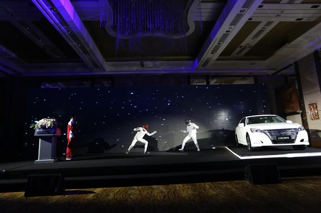 中国国家击剑队剑术展示