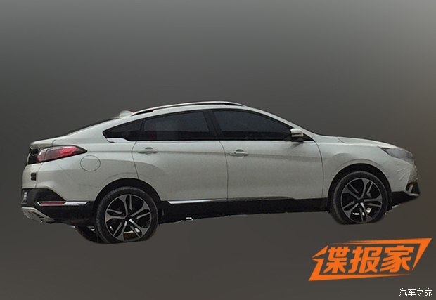 启辰全新轿跑SUV T90谍照