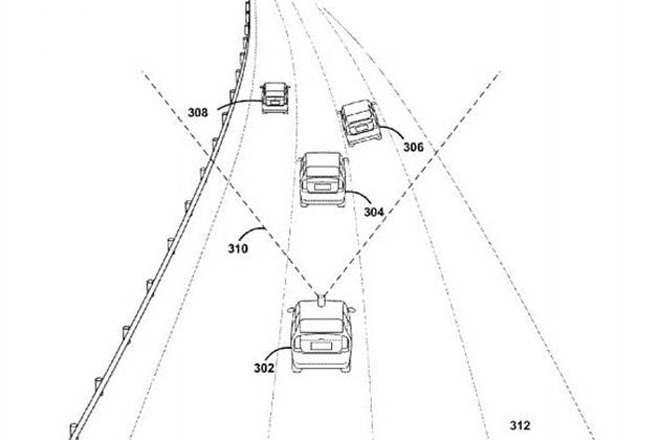 谷歌新专利：自动驾驶车可预测前车行为