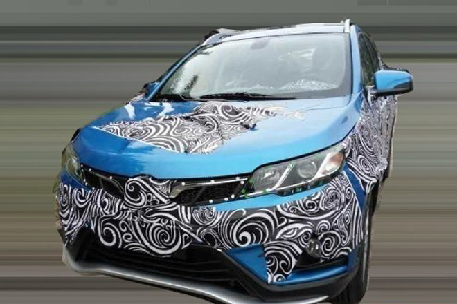 造型时尚 东南DX3自动挡车型内饰曝光