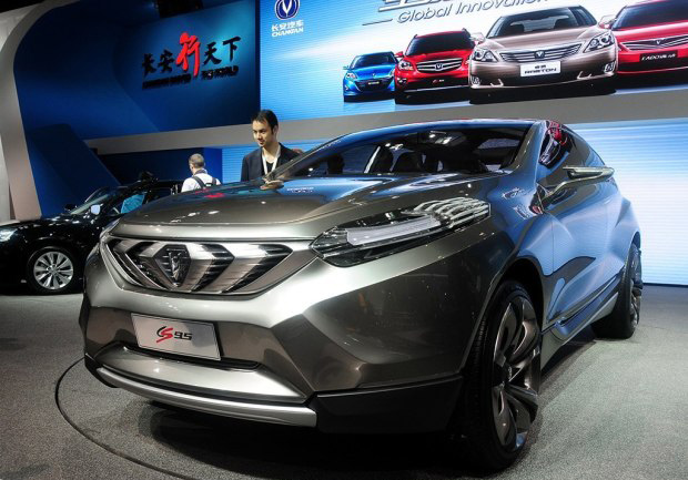 北京车展首发 长安CS95假想图抢先看